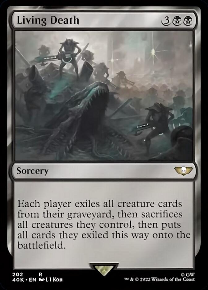 Living Death (Surge Foil) [Universes Beyond: Warhammer 40,000] | Local Legends