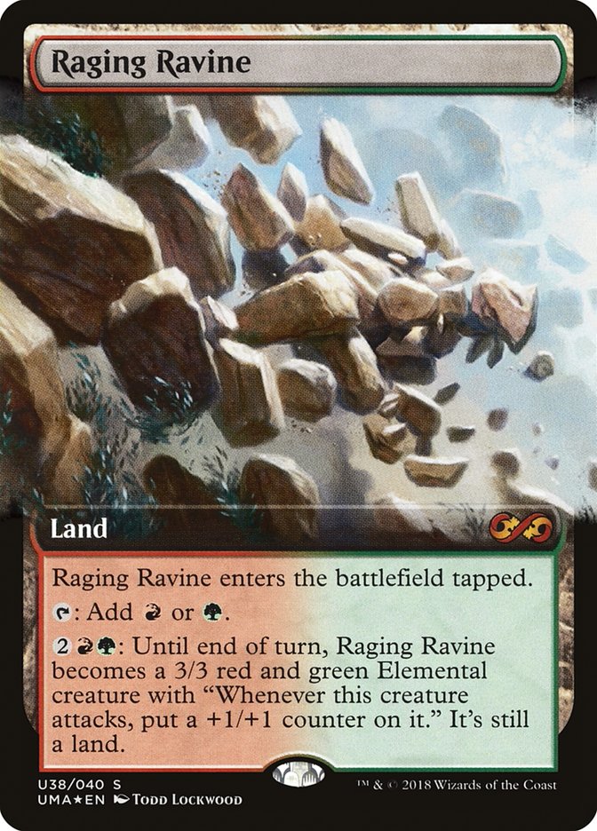 Raging Ravine (Topper) [Ultimate Masters Box Topper] | Golgari Games