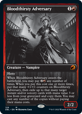 Bloodthirsty Adversary [Innistrad: Double Feature] | Local Legends