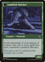 Lambholt Pacifist // Lambholt Butcher [Shadows over Innistrad] | Local Legends