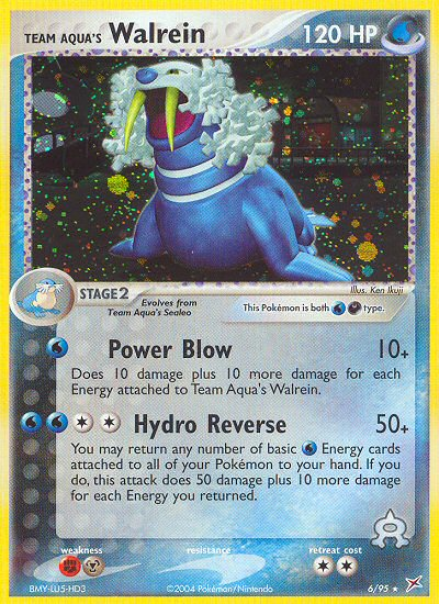 Team Aqua's Walrein (6/95) [EX: Team Magma vs Team Aqua] | Local Legends