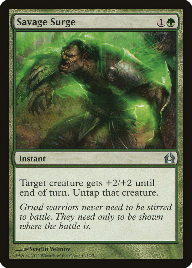 Savage Surge [Return to Ravnica] | Local Legends
