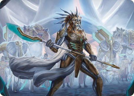 Kemba, Kha Regent Art Card [Commander Masters Art Series] | Local Legends
