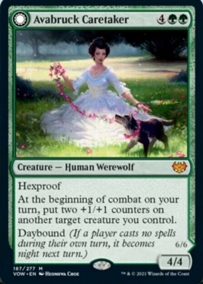 Avabruck Caretaker // Hollowhenge Huntmaster [Innistrad: Crimson Vow] | Local Legends