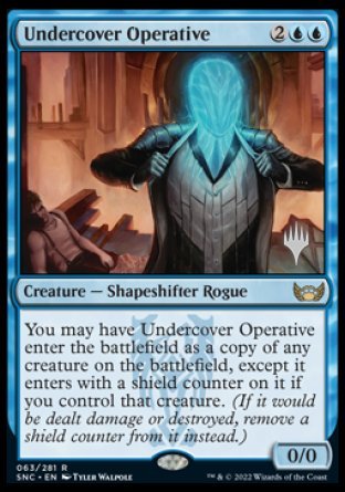 Undercover Operative (Promo Pack) [Streets of New Capenna Promos] | Golgari Games