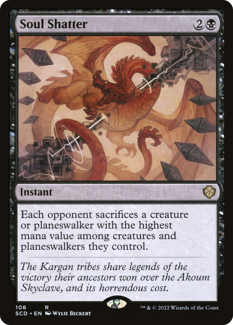 Soul Shatter [Starter Commander Decks] | Local Legends