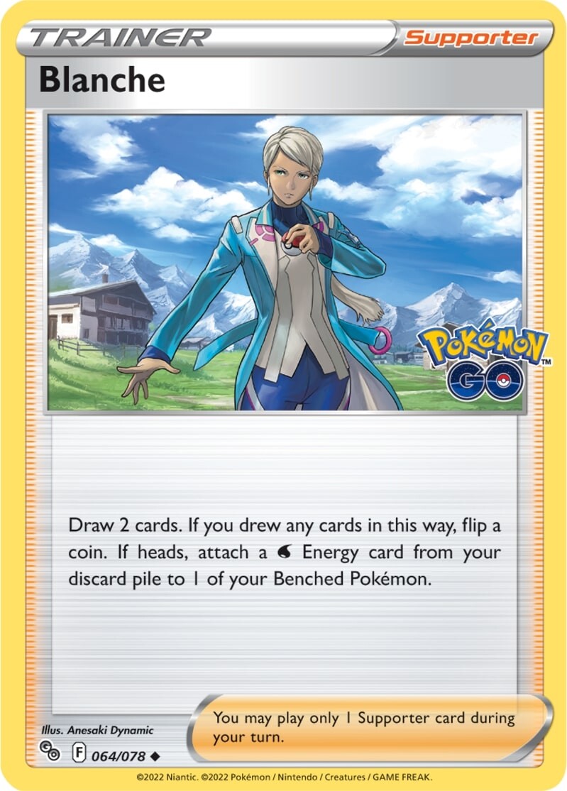 Blanche (064/078) [Pokémon GO] | Golgari Games