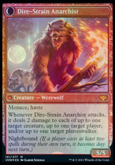 Volatile Arsonist // Dire-Strain Anarchist [Innistrad: Crimson Vow Prerelease Promos] | Golgari Games