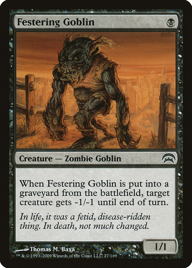 Festering Goblin [Planechase] | Golgari Games