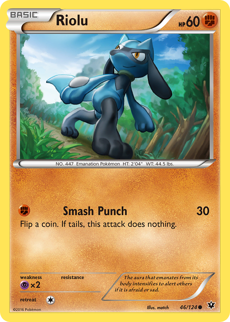 Riolu (46/124) [XY: Fates Collide] | Golgari Games