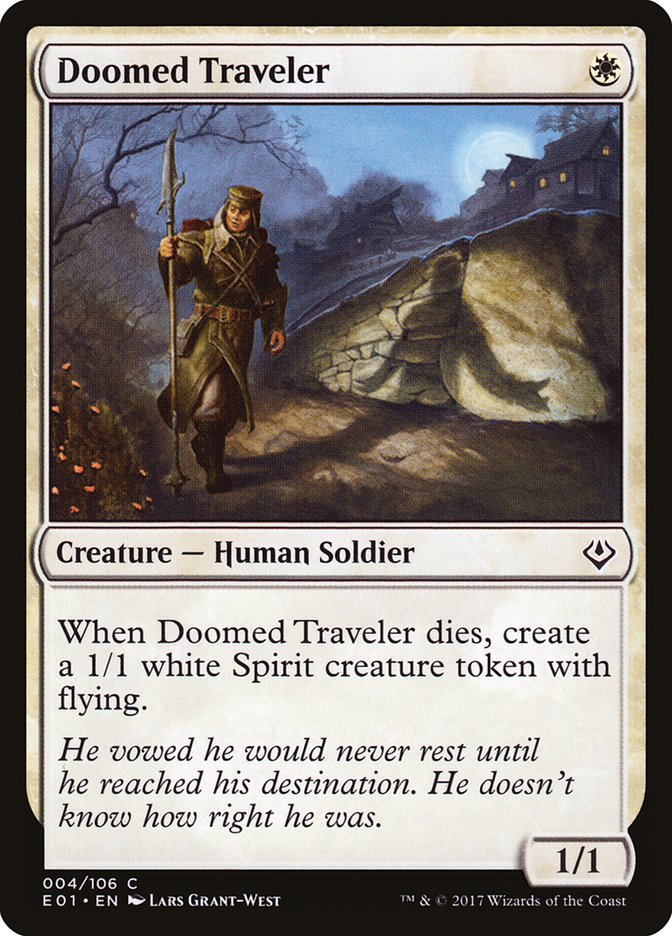 Doomed Traveler [Archenemy: Nicol Bolas] | Golgari Games