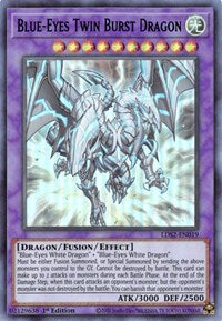 Blue-Eyes Twin Burst Dragon (Blue) [LDS2-EN019] Ultra Rare | Golgari Games