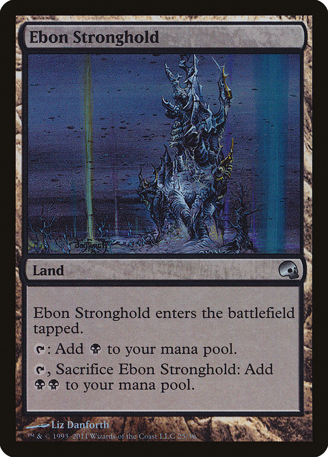 Ebon Stronghold [Premium Deck Series: Graveborn] | Local Legends