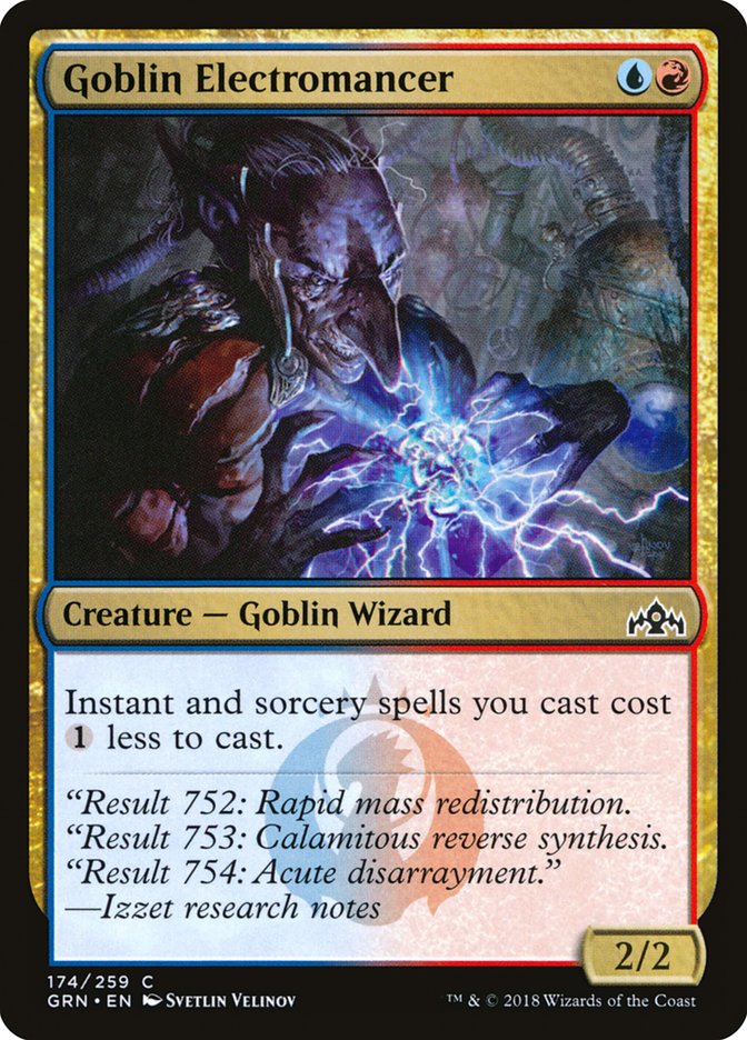 Goblin Electromancer [Guilds of Ravnica] | Golgari Games