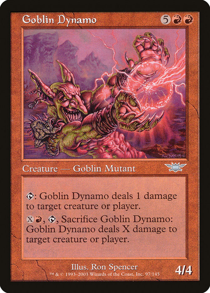 Goblin Dynamo [Legions] | Golgari Games