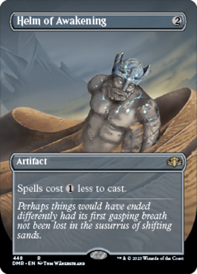 Helm of Awakening (Borderless Alternate Art) [Dominaria Remastered] | Local Legends