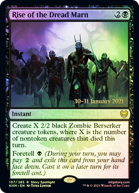 Rise of the Dread Marn [Kaldheim Prerelease Promos] | Golgari Games