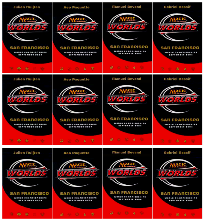 2004 World Championship Deck Display | Local Legends
