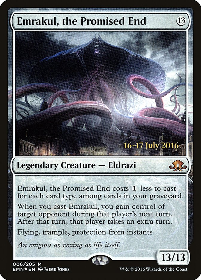 Emrakul, the Promised End [Eldritch Moon Prerelease Promos] | Golgari Games