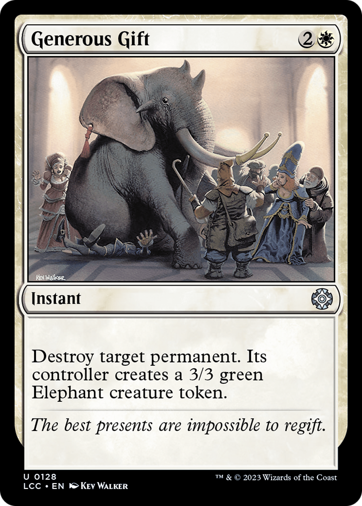 Generous Gift [The Lost Caverns of Ixalan Commander] | Local Legends