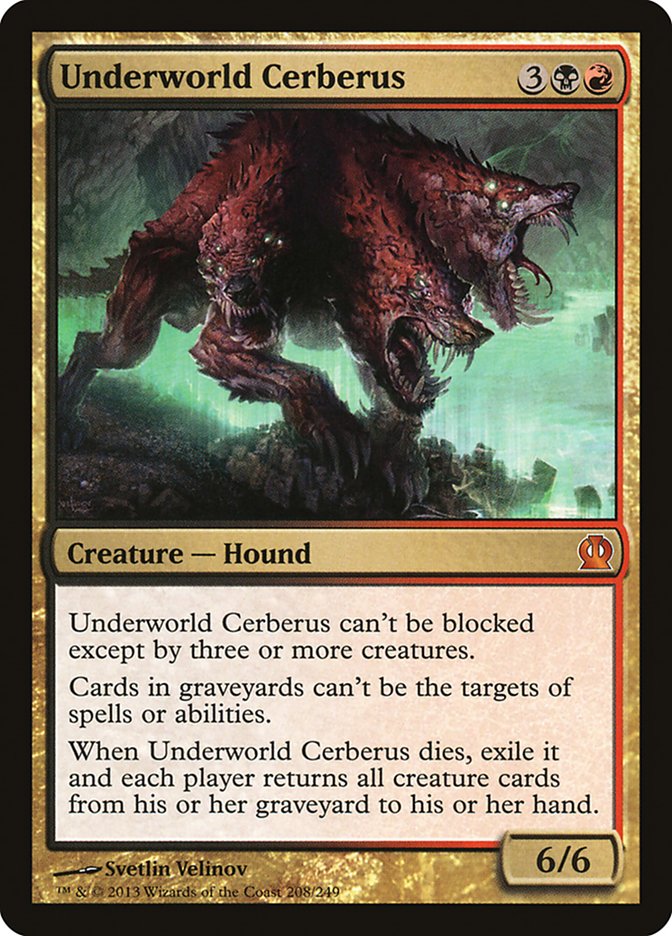 Underworld Cerberus [Theros] | Golgari Games