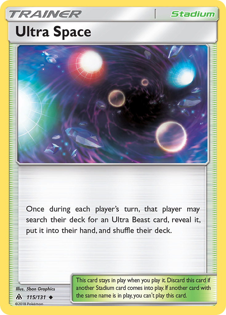 Ultra Space (115/131) [Sun & Moon: Forbidden Light] | Golgari Games