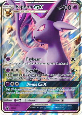 Espeon GX (SM35) (Jumbo Card) [Sun & Moon: Black Star Promos] | Golgari Games