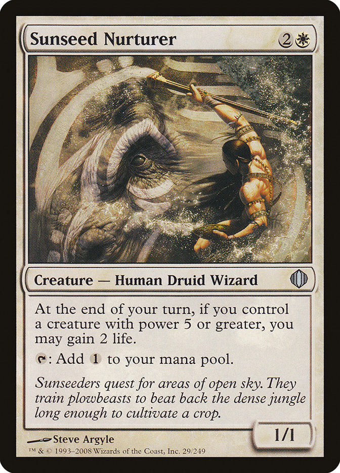 Sunseed Nurturer [Shards of Alara] | Local Legends