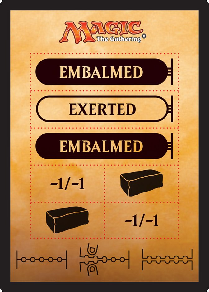 Punchcard [Amonkhet Tokens] | Local Legends