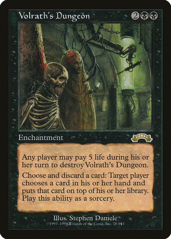 Volrath's Dungeon [Exodus] | Golgari Games