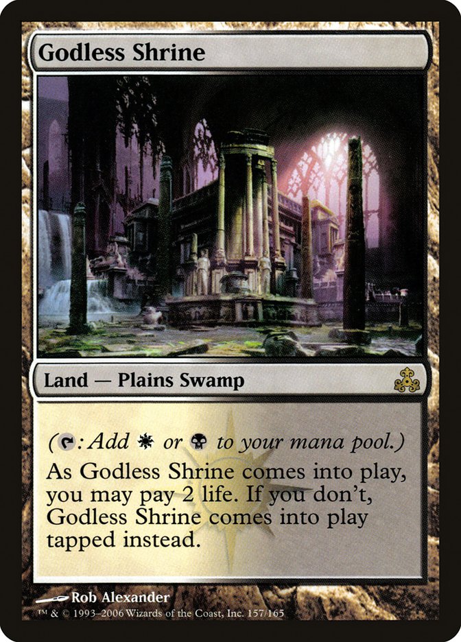 Godless Shrine [Guildpact] | Golgari Games