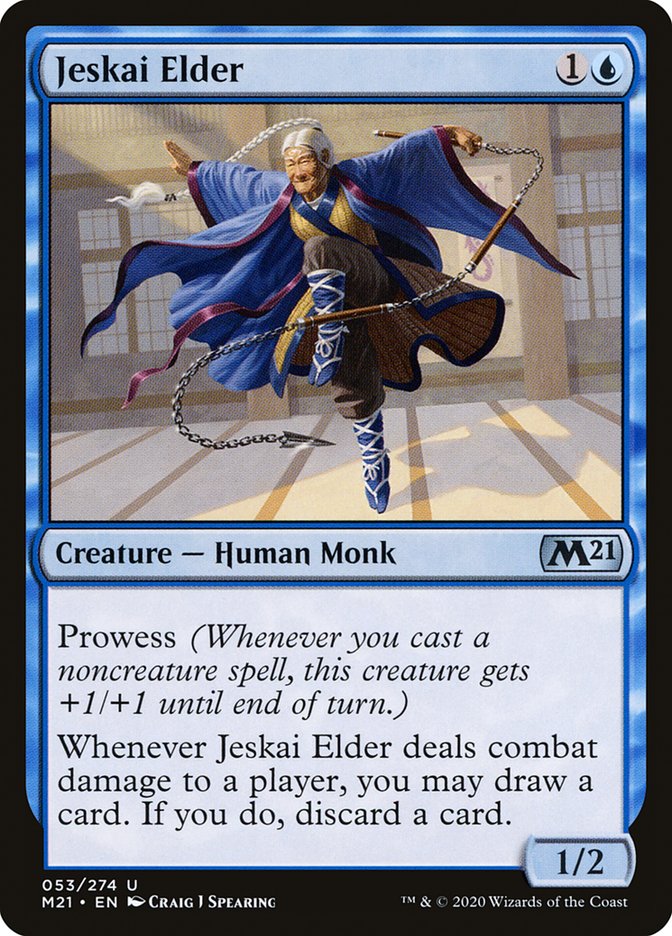 Jeskai Elder [Core Set 2021] | Golgari Games