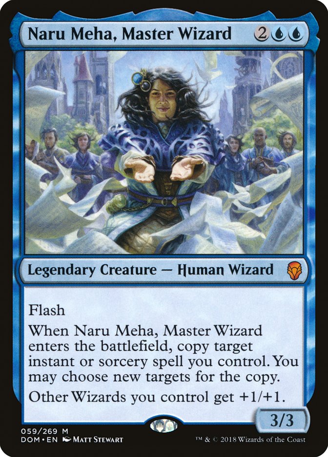 Naru Meha, Master Wizard [Dominaria] | Local Legends