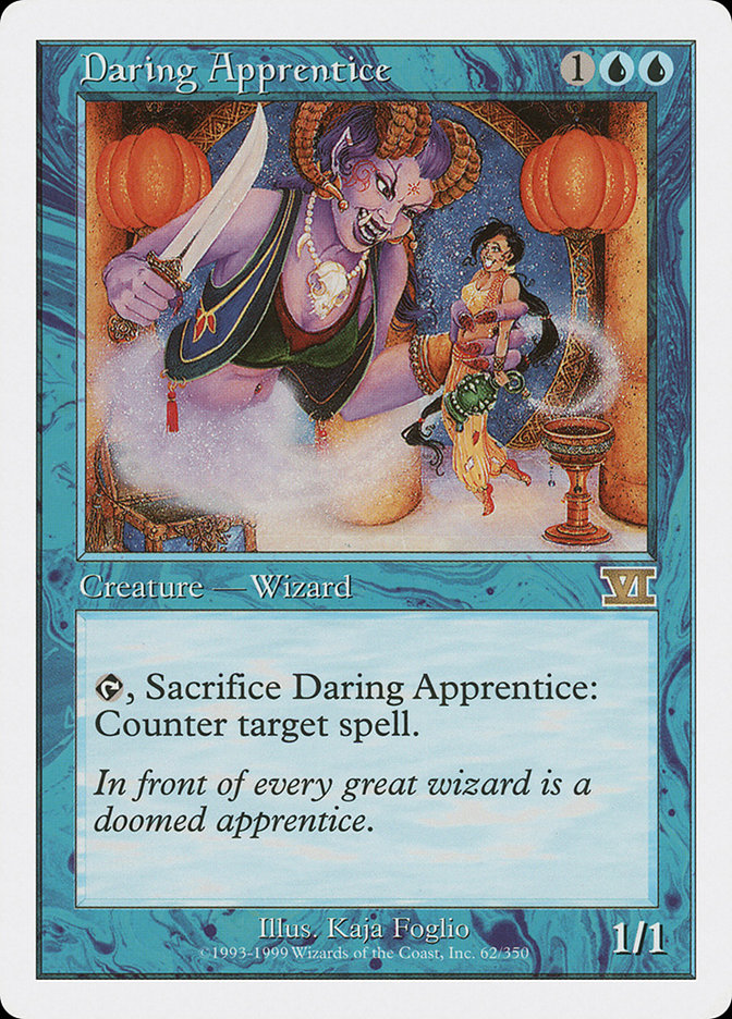 Daring Apprentice [Classic Sixth Edition] | Golgari Games