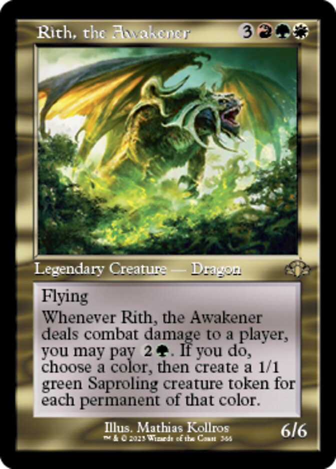 Rith, the Awakener (Retro) [Dominaria Remastered] | Local Legends