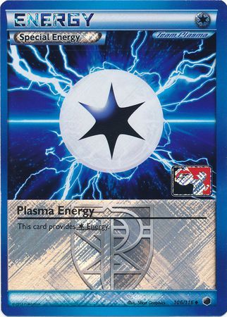 Plasma Energy (106/116) (Play Pokemon Promo) [Black & White: Plasma Freeze] | Golgari Games