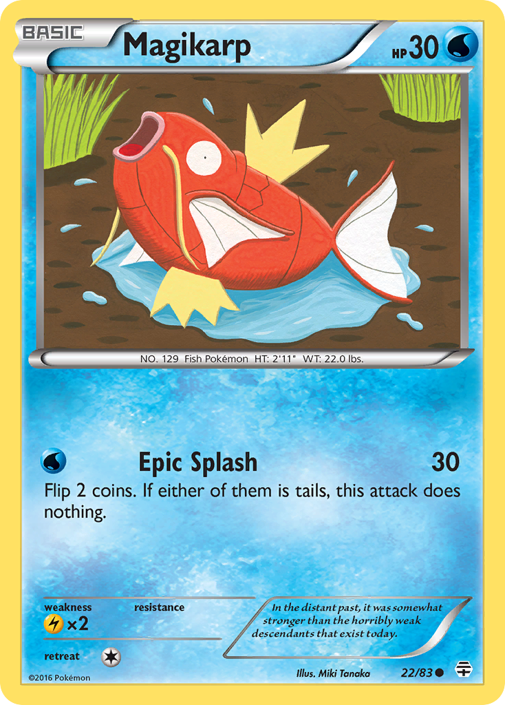 Magikarp (22/83) [XY: Generations] | Golgari Games