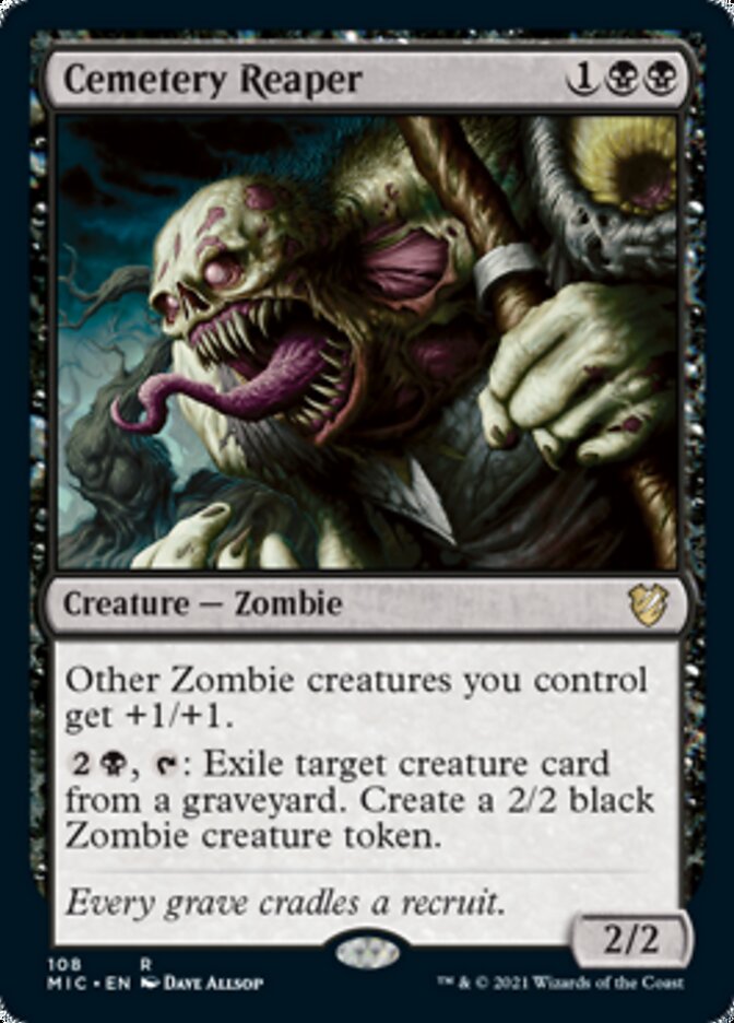 Cemetery Reaper [Innistrad: Midnight Hunt Commander] | Golgari Games