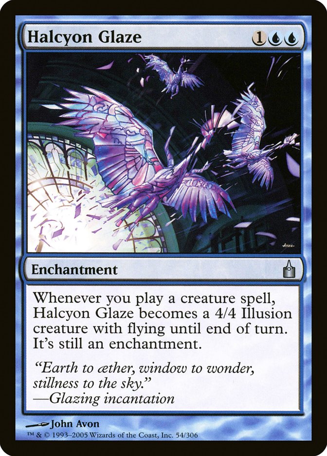 Halcyon Glaze [Ravnica: City of Guilds] | Local Legends