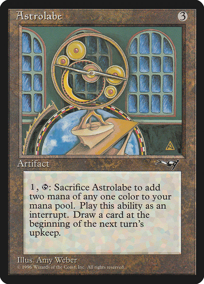 Astrolabe (Yellow Signature) [Alliances] | Golgari Games