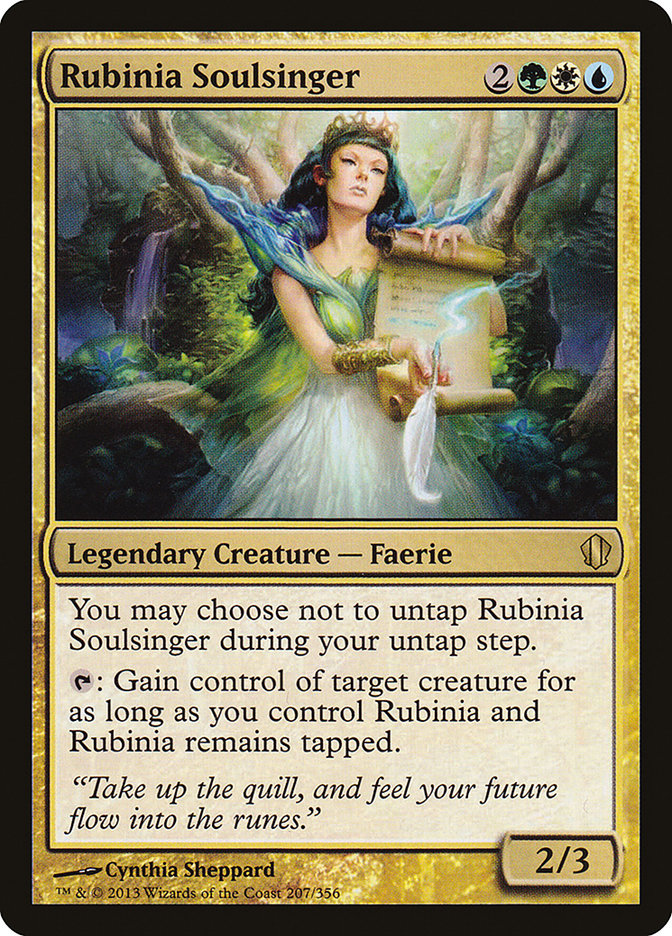 Rubinia Soulsinger [Commander 2013] | Local Legends