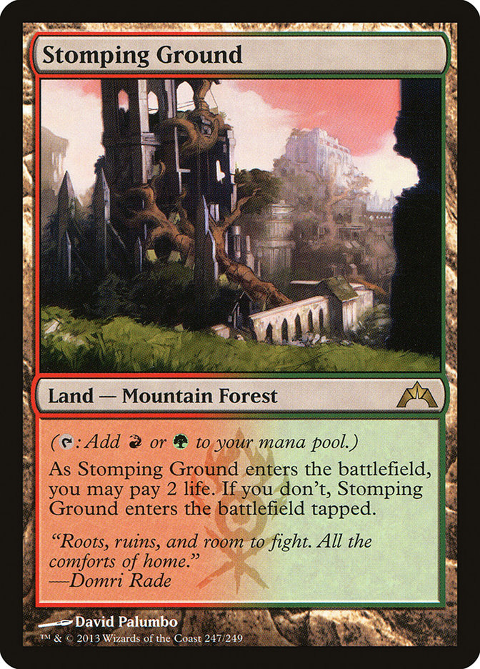 Stomping Ground [Gatecrash] | Golgari Games