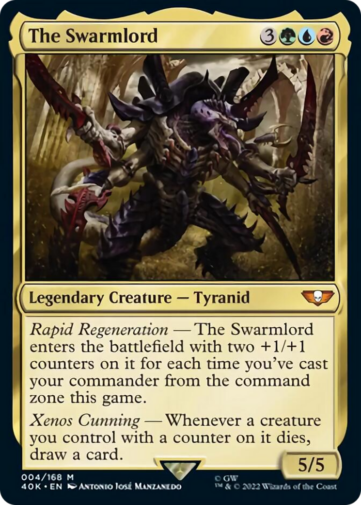 The Swarmlord (Surge Foil) [Universes Beyond: Warhammer 40,000] | Local Legends