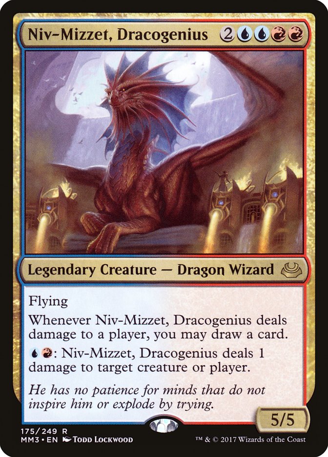 Niv-Mizzet, Dracogenius [Modern Masters 2017] | Golgari Games