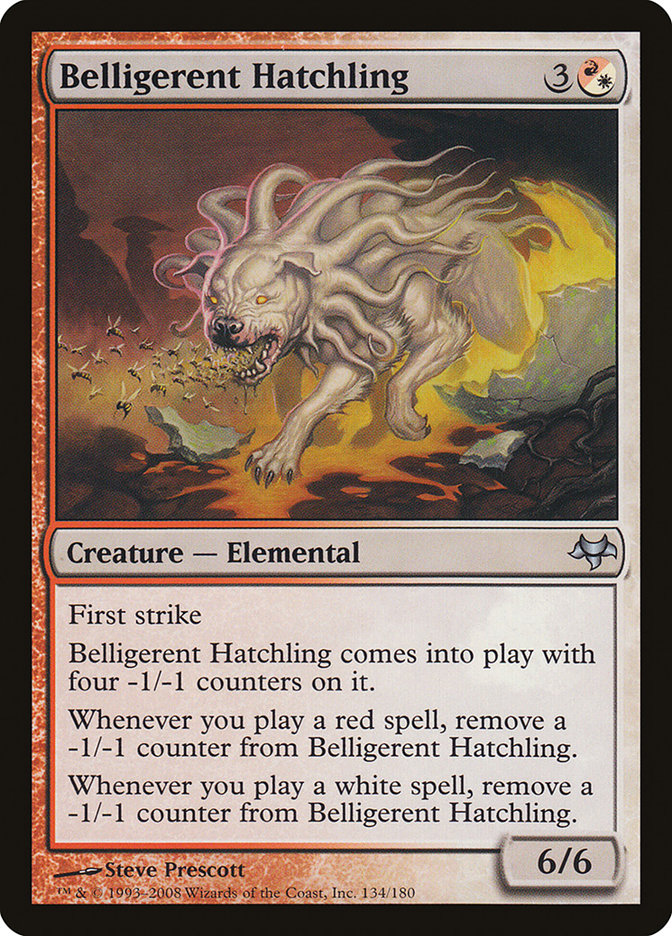 Belligerent Hatchling [Eventide] | Golgari Games