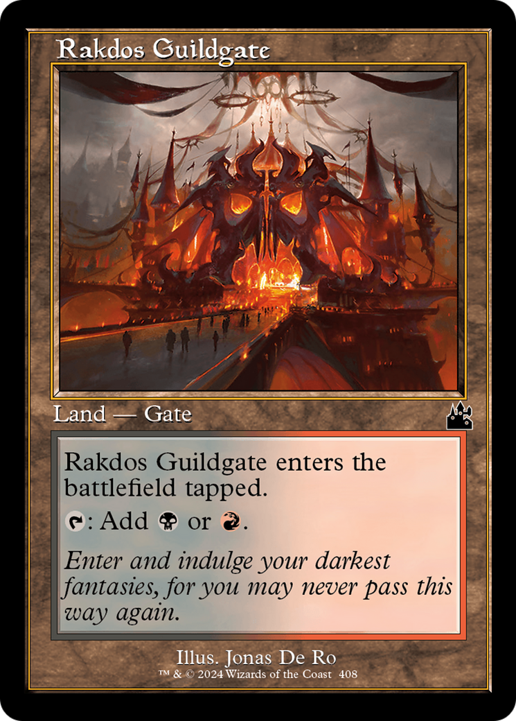 Rakdos Guildgate (Retro Frame) [Ravnica Remastered] | Golgari Games