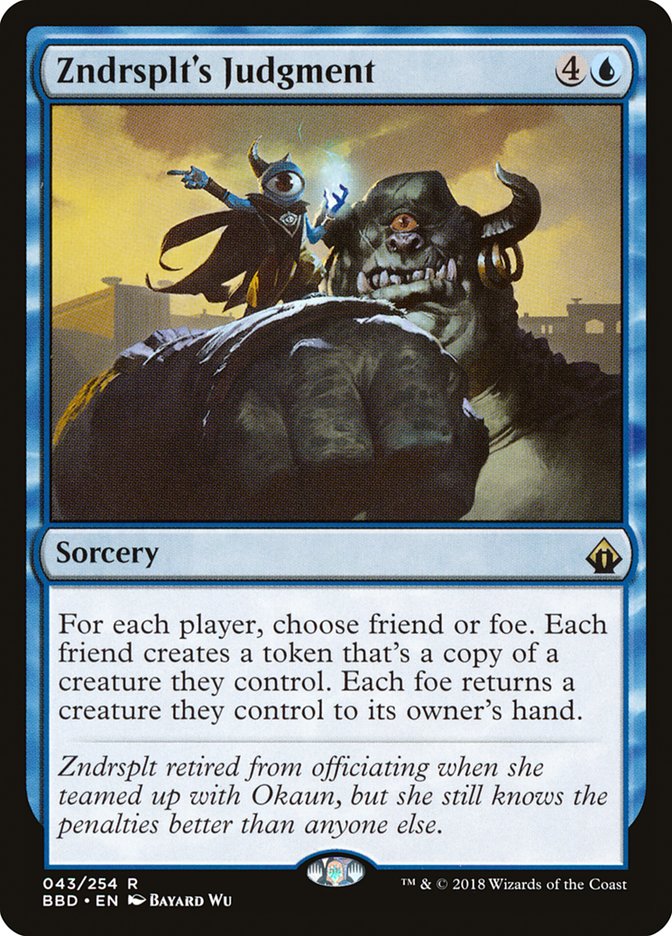 Zndrsplt's Judgment [Battlebond] | Local Legends