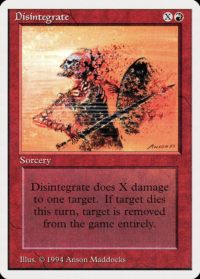 Disintegrate [Summer Magic / Edgar] | Local Legends