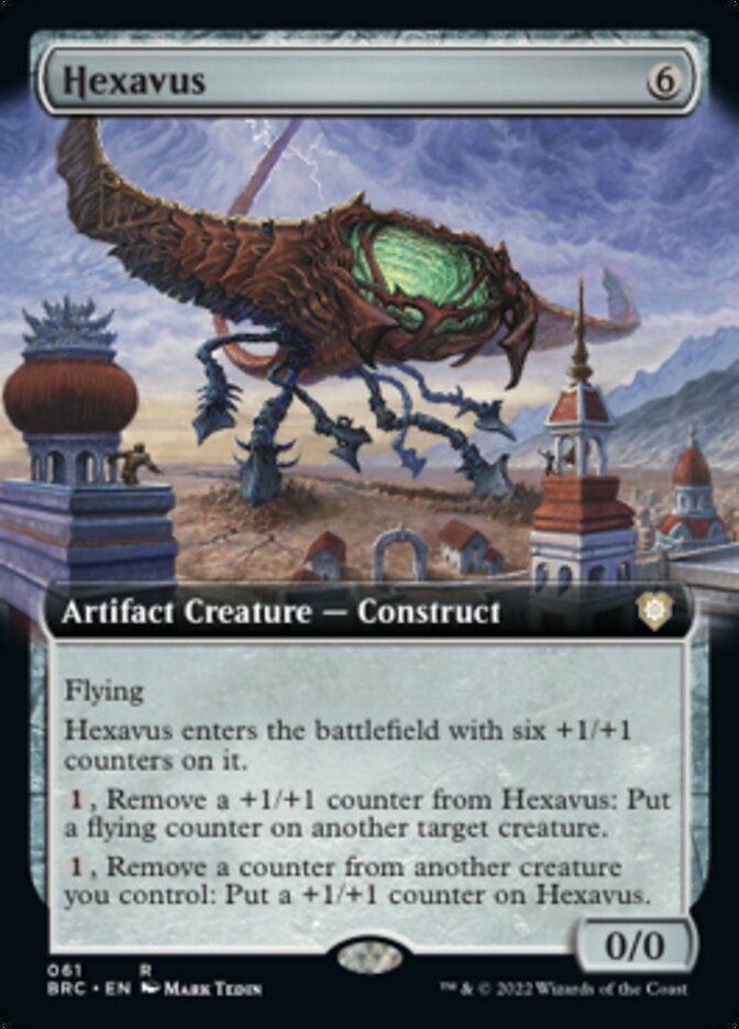 Hexavus (Extended Art) [The Brothers' War Commander] | Golgari Games