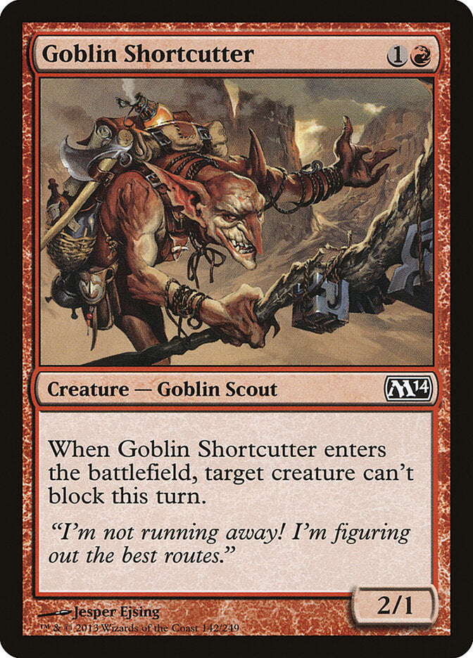 Goblin Shortcutter [Magic 2014] | Golgari Games